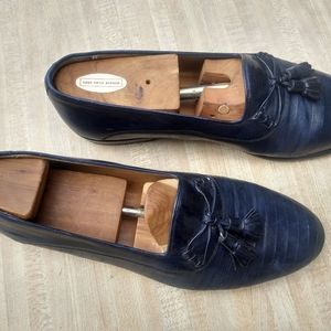 Miguel Angel Rare Blue Dress Tassel Slipon Loafer Size 11M (30)